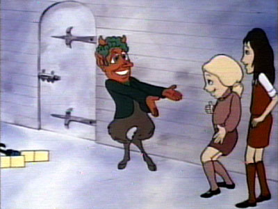 Mr. Tumnus Greets Lucy