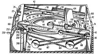 Manual scanning mechanism for video disc player