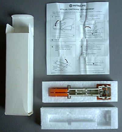 Hitachi CED Player Stylus Cartridge Packaging